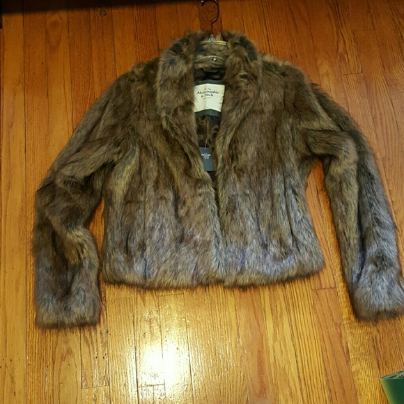 Abercrombie Fitch Jackets Coats Abercrombie Faux Fur Jacket Poshmark